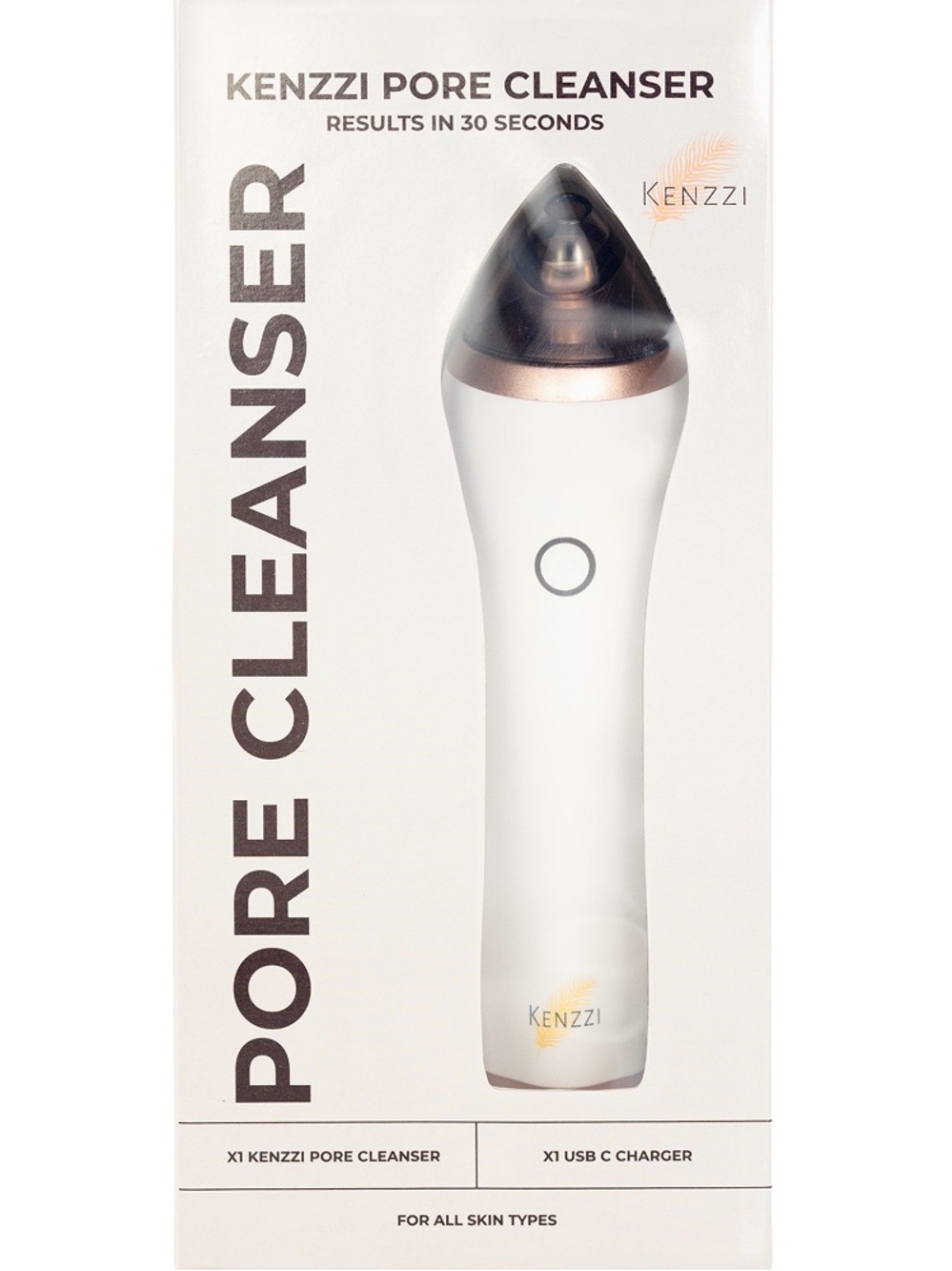 Kenzzi Microcrystalline Pore Cleanser Microdermabrasion Face Skincare Tool NIB